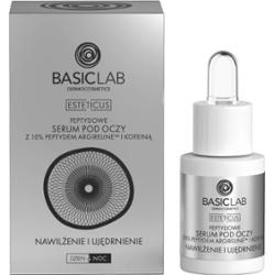 Serum peptydowe pod oczy z argireliną 10% - BasicLab - 15 ml