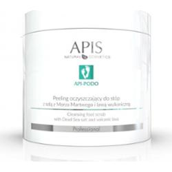 Peeling oczyszczający do stóp z solą z Morza Martwego i lawą wulkaniczną Apis API-PODO 700g
