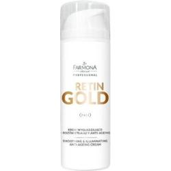 Krem wygładzająco - rozświetlający anti age Farmona Retin Gold 150ml