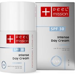 Krem na dzień z ceramidami - skóra sucha i dojrzała - filtry SPF 30 - Peel Mission - Intense - Day Cream SPF30 Ceramides - 50 ml