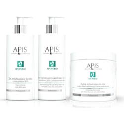 Zestaw do stóp Apis Professional API-PODO profesjonalny żel, krem i peeling