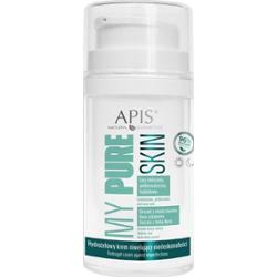 Hydrożelowy krem niwelujący niedoskonałości - Apis My Pure Skin - 50 ml