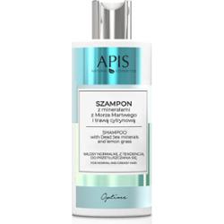 Szampon z minerałami z Morza Martwego i trawą cytrynową Apis Optima 300 ml