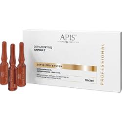 Depigmentująca ampułka z alfa-arbutyną 1% - Apis Depiq Pro System - 10 x 3 ml
