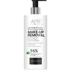 Oczyszczający żel do mycia twarzy z aktywnym węglem Apis Detox 300 ml