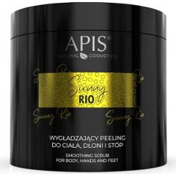 Wygładzający peeling do ciała, dłoni i stóp - Apis Sunny Rio - 700 g