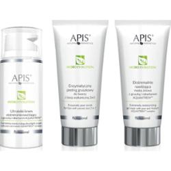 Zestaw kosmetyków Apis Hydro Evolution krem, peeling enzymatyczny, maska żelowa