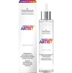 Ekspresowy żel zmiękczający do usuwania skórek wokół paznokci Farmona Hands & Nails Artist 50ml