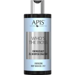 Energizujący żel do mycia ciała 3 w 1 Apis Who's the Boss 300 ml