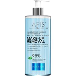 Nawilżający płyn micelarny do demakijażu twarzy i oczu - Apis Home Terapis - Make-Up Removal - 500 ml