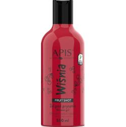 Wiśniowy żel pod prysznic - Apis Fruit Shot - 500 ml