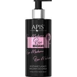 Rozświetlający balsam do ciała - Apis Rose Madame - 300 ml