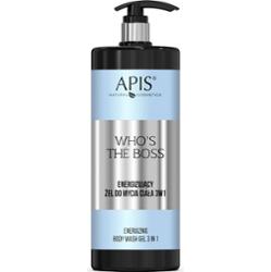 Energizujący żel do mycia ciała 3 w 1 Apis Who's the Boss 1l