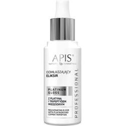 Odmładzający eliksir z platyną i tripeptydem miedziowym - Apis Platinum Gloss - 30 ml