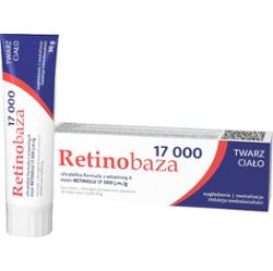 Retinobaza 17000 - Farmaceutyczny krem z witaminą A - 30 g