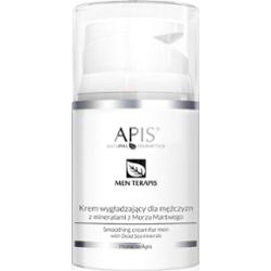 Krem wygładzający dla mężczyzn z minerałami z Morza Martwego - Apis Men Terapis - 50 ml