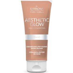 Ceramidowo-peptydowa maska żelowa - Farmona Aesthetic Glow - 200 ml