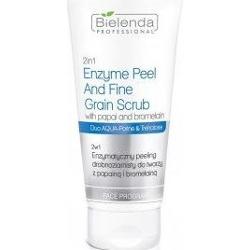 Bielenda Professional  Enzymatyczny peeling drobnoziarnisty do twarzy z papainą i bromelainą 2 w 1