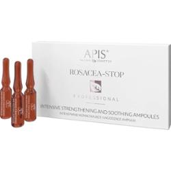 Intensywnie wzmacniające i łagodzące ampułki - Apis Rosacea-Stop - 10 x 3 ml