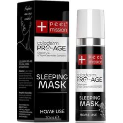 Regenerująca maska na noc - Peel Mission - Coloderm Pro Age Sleeping Mask - 30 ml