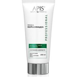 Maska rozpulchniająca z czynnikiem łagodzącym - Apis Painless Face Cleaning - 200 ml