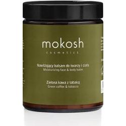 Nawilżający balsam do twarzy i ciała Zielona kawa z tabaką Mokosh 180 ml