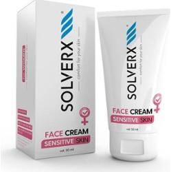 Krem do twarzy dla kobiet skóra wrażliwa Solverx Sensitive Skin 50 ml