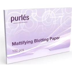 Bibułki matujące do twarzy - Purles Mattifying Blotting Paper - 100 szt.