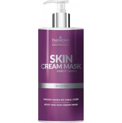 Kremo-maska do ciała i stóp - Farmona Professional - Skin Cream Mask Forest Fruits - 500 ml