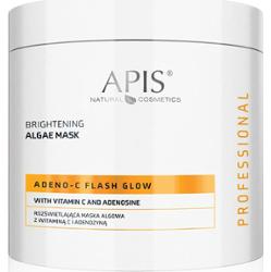Rozświetlająca maska algowa z witaminą C i adenozyną - Apis Adeno-C Flash Glow - 200 g