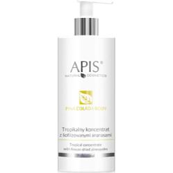 Tropikalny koncentrat z liofilizowanymi ananasami Apis Pina Colada Antycellulit 500 ml