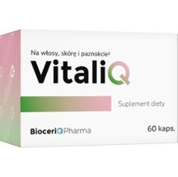 Suplement diety na włosy, skórę i paznokcie - VitaliQ - 60 kapsułek
