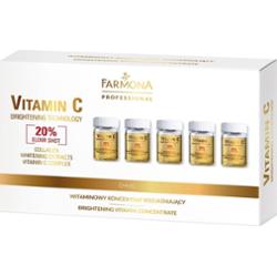 Witaminowy koncentrat rozjaśniający - Farmona Vitamin C - 5 x 5 ml