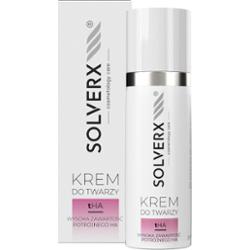 Krem do twarzy z 3 rodzajami kwasu hialuronowego - Solverx - tHA - 30 ml