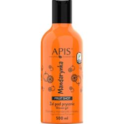 Mandarynkowy żel pod prysznic - Apis Fruit Shot - 500 ml