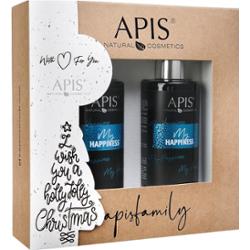 Zestaw Apis MY HAPPINESS Nawilżający balsam do ciała i dłoni + Nawilżający żel pod prysznic