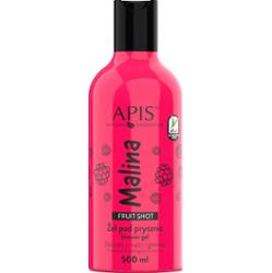 Malinowy żel pod prysznic - Apis Fruit Shot - 500 ml