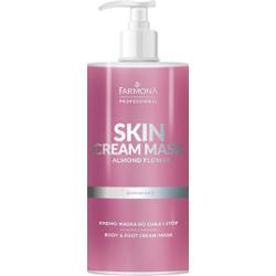Kremo-maska do ciała i stóp - Farmona Professional - Skin Cream Mask Almond Flower - 500 ml