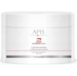 Cukrowy peeling z liofilizowanymi malinami Apis Professional Raspberry Glow 220g