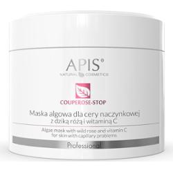 Maska algowa na naczynka z dziką różą i witaminą C - Apis Couperose-Stop - 100 g