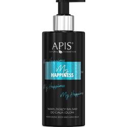 Nawilżający balsam do ciała i dłoni - Apis My Happiness - 300 ml