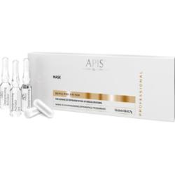 Maska do zaawansowanej depigmentacji przebarwień - Apis Depiq Pro System - 10x3ml + 10x 0,7g