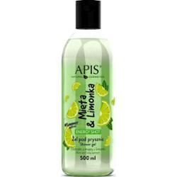 Żel pod prysznic Mięta&Limonka - Apis Energy Shot - 500 ml