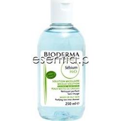 Bioderma Sebium Sebium H2O - Płyn micelarny do oczyszczania skóry twarzy i zmywania makijażu 