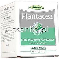 Herbapol Plantacea z wyciągiem z aloesu Krem łagodząco - nawilżający do cery wrażliwej 50 ml