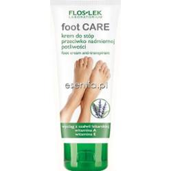 Flos-Lek Foot Care Krem do stóp przeciwko nadmiernej potliwości 100 ml