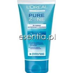 L'Oreal Paris Pure Zone Żel głęboko oczyszczający z peelingiem 150 ml