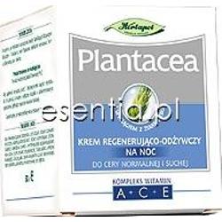 Herbapol Plantacea z wyciągiem z ziaren zbóż Krem regenerująco - odżywczy na noc do cery normalnej i suchej 50 ml