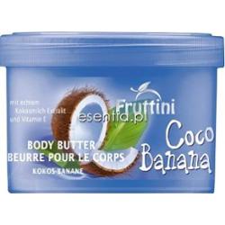 Fruttini Coco Banana Krem - masło do ciała Kokos i banan 500 ml