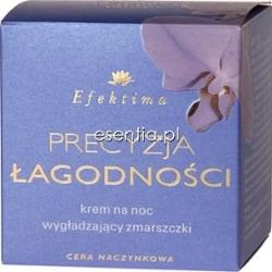 Efektima Precyzja Łagodności Krem na noc wygładzający zmarszczki 50 ml